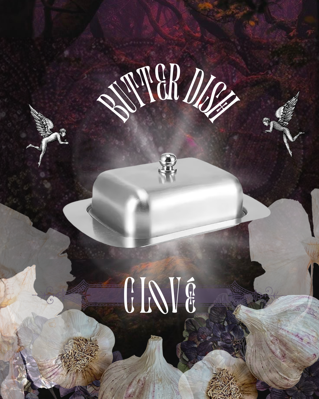 Stainless Steel Butter Dish